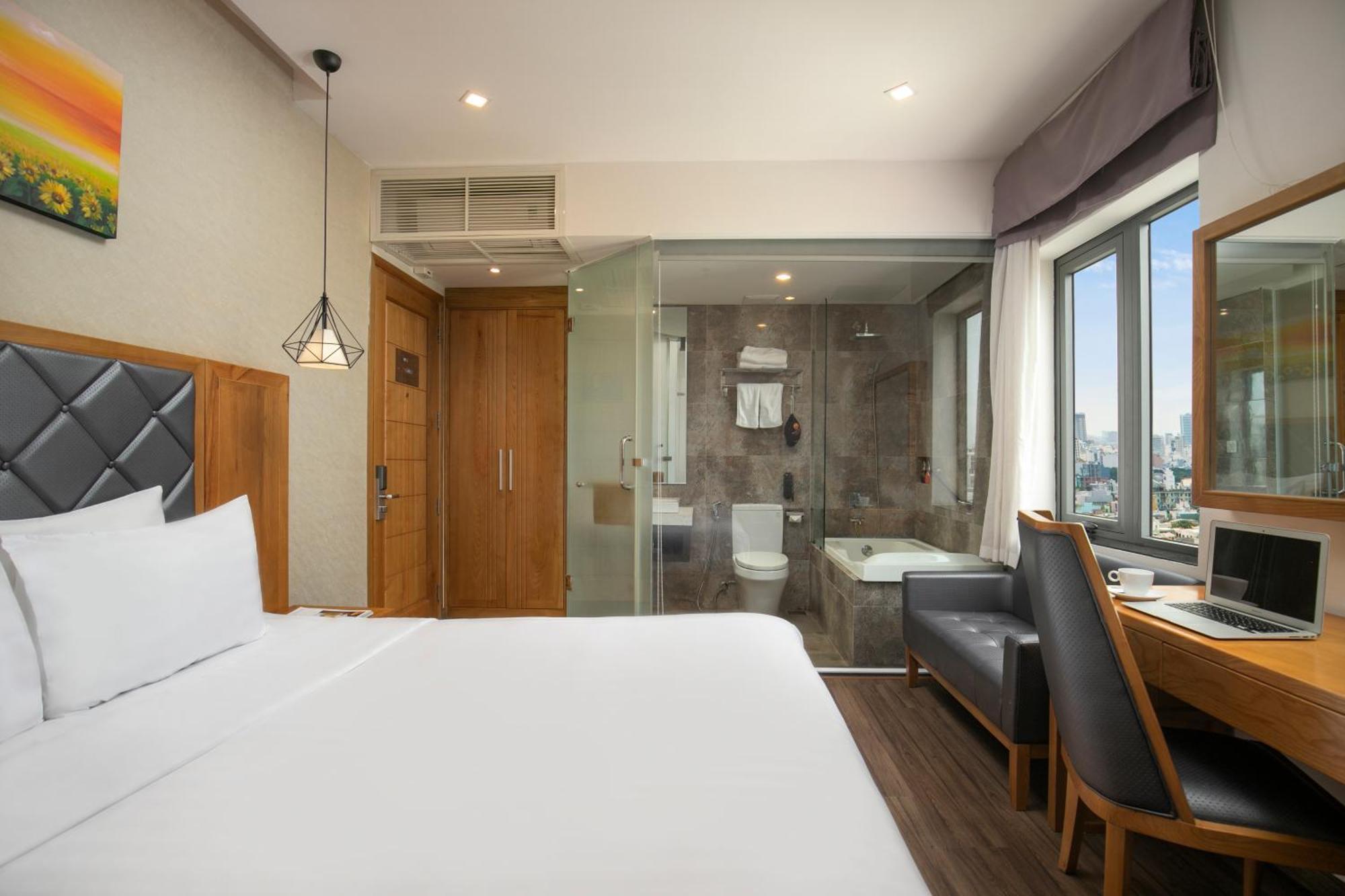 Grand Sunrise Boutique Hotel Da Nang Quarto foto