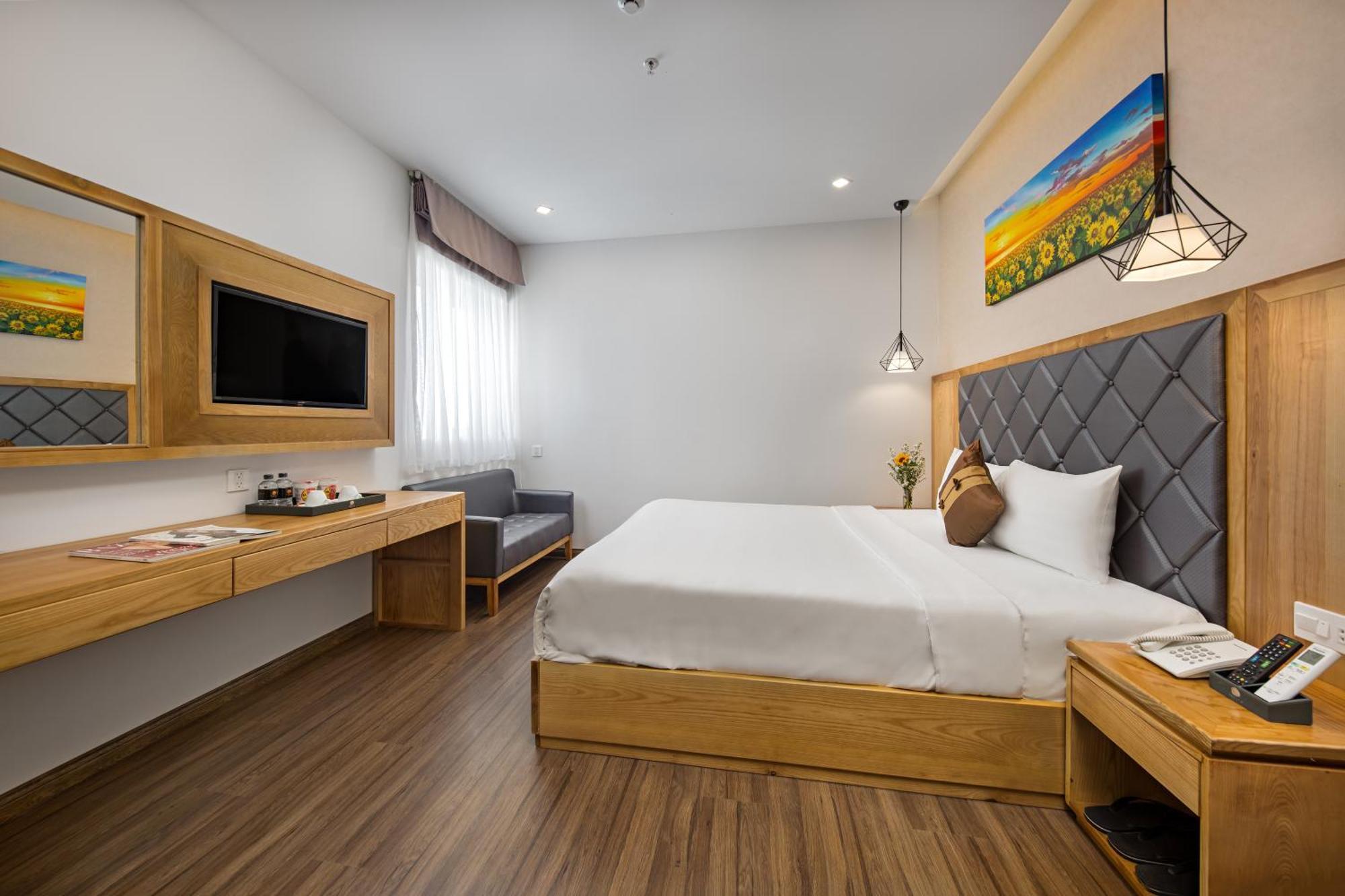Grand Sunrise Boutique Hotel Da Nang Quarto foto